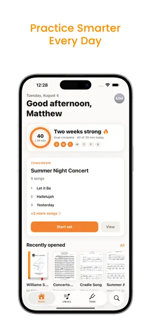 Music Folder: Sheet Music PDF screenshot 1