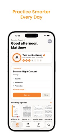 Music Folder: Sheet Music PDF iPhone screenshot