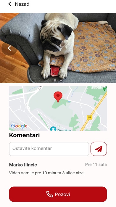 Pet Alert Screenshot