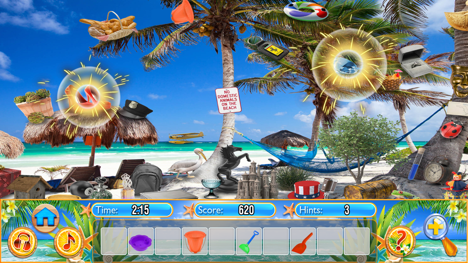#2. Hidden Objects Summer Beach (iOS) 来自: Brainfull, LLC