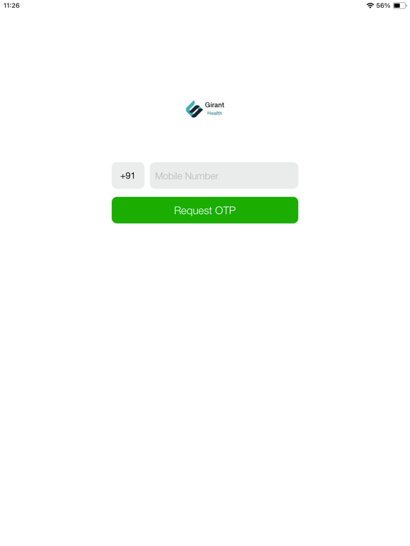 Girant Health iPad screenshot 1 - Medical app
