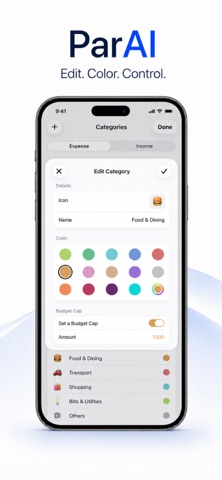 ParAI: Income&Expense Tracker — скриншот 5