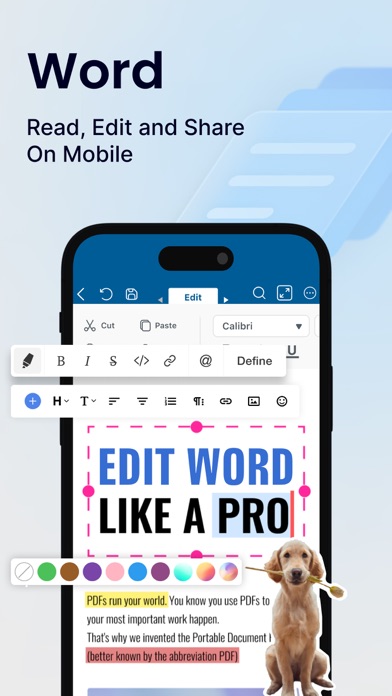 Word-Editor: Dokumente