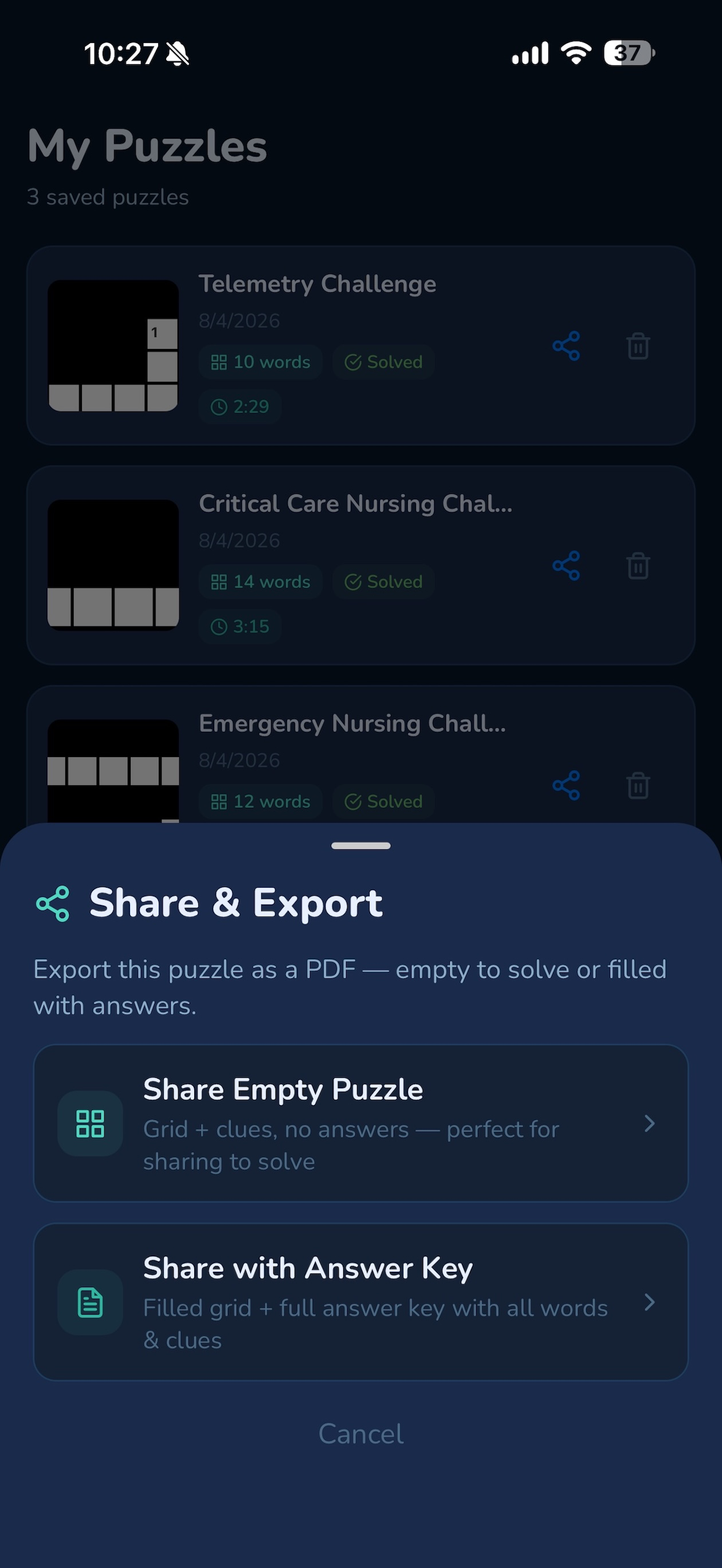 Clinicross screenshot 3