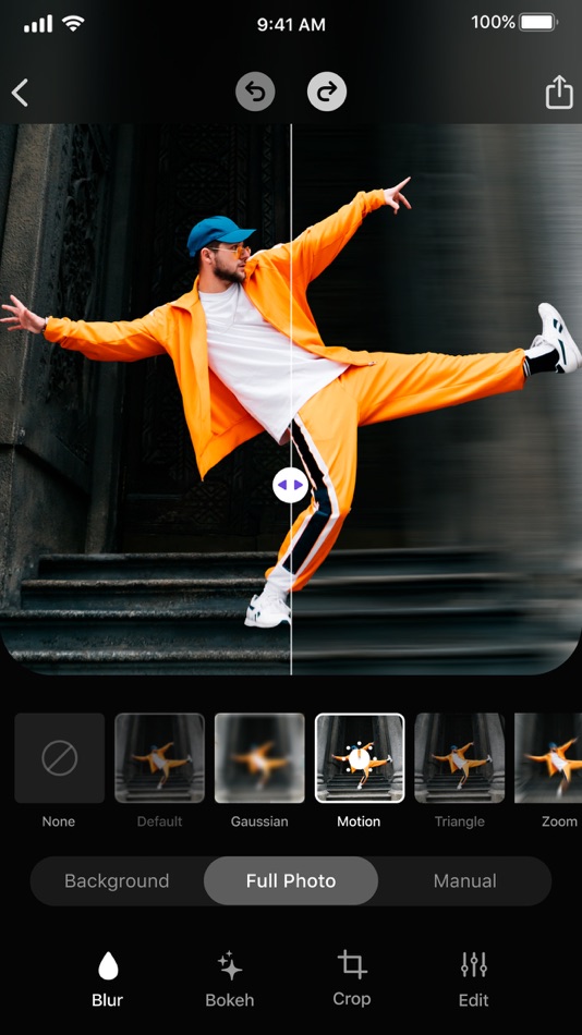 #9. Blur Photo - Effect Editor (iOS) Podle: Appenvision Ltd
