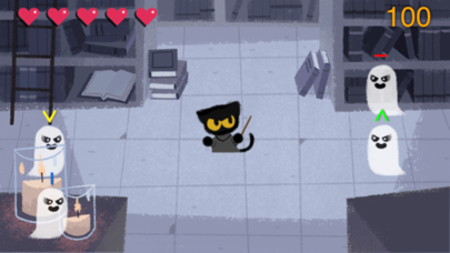 Doodle Halloween - Ghost Game Screenshot