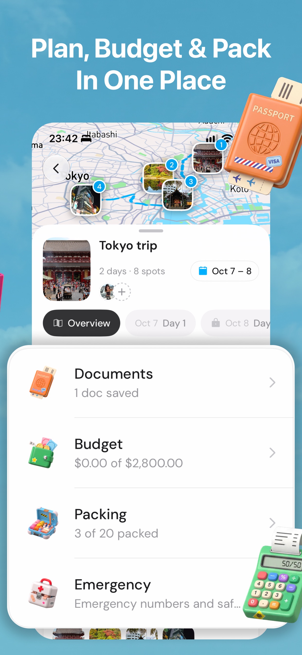 Screenshot 3 of triiip: Travel Planner