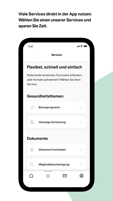 MOBIL ME by Mobil Krankenkasse Screenshot