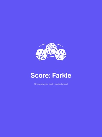 Score Farkle iPad screenshot