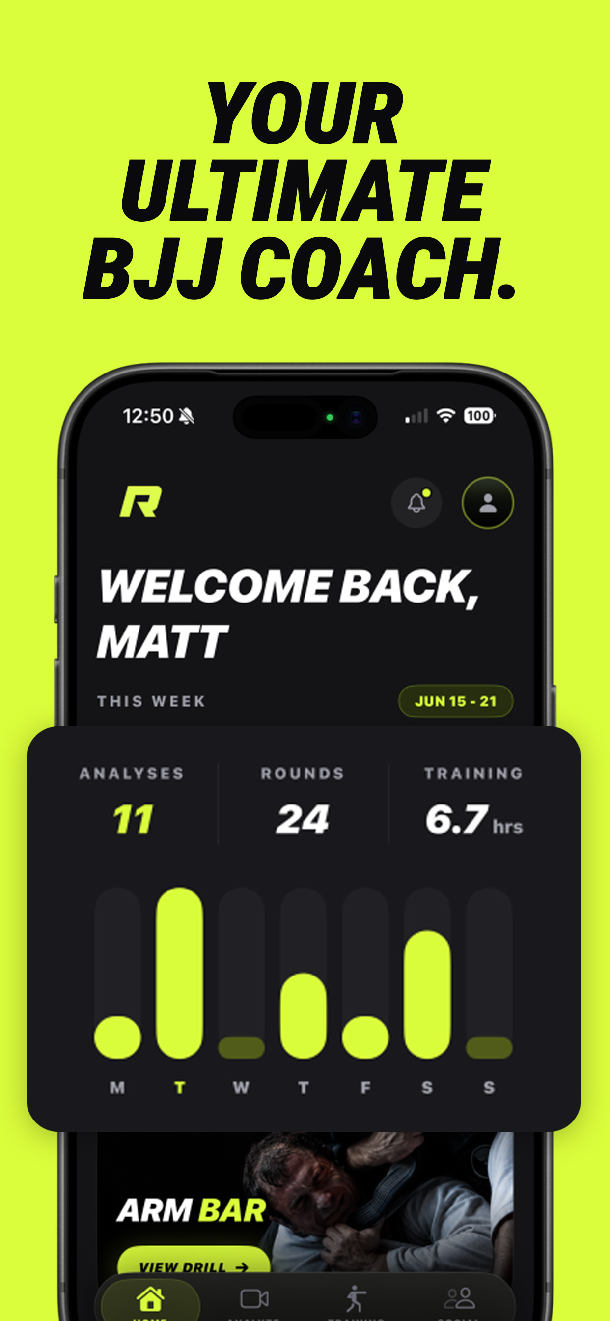 Roll: AI BJJ Coach screenshot 2