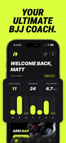 Roll: AI BJJ Coach Screenshot 2 of 6