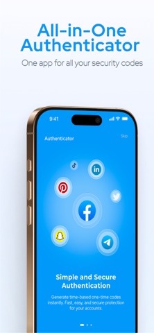 Authenticator App - 2FA App Screenshot 1 of 3