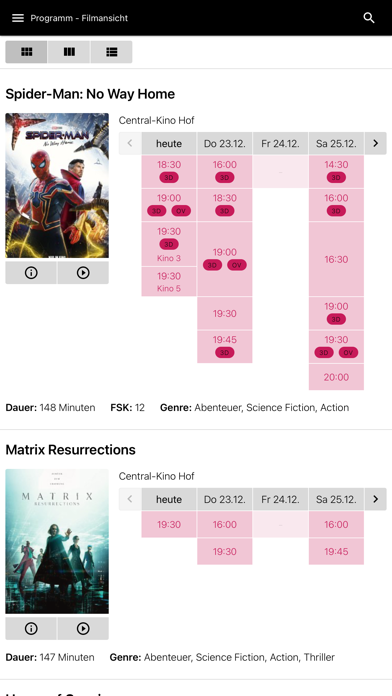 Screenshot #2 pour Central-Kino Hof