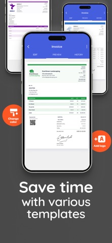 Invoice Simple - Receipt Maker App Store preview screenshot 6