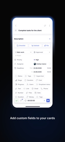 Shtab: Tasks & Kanban Board screenshot