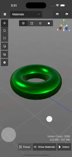 Capture d'écran de 3D Modeling: ArtiMesh sur iPhone 5