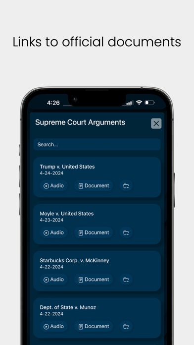 App screenshot