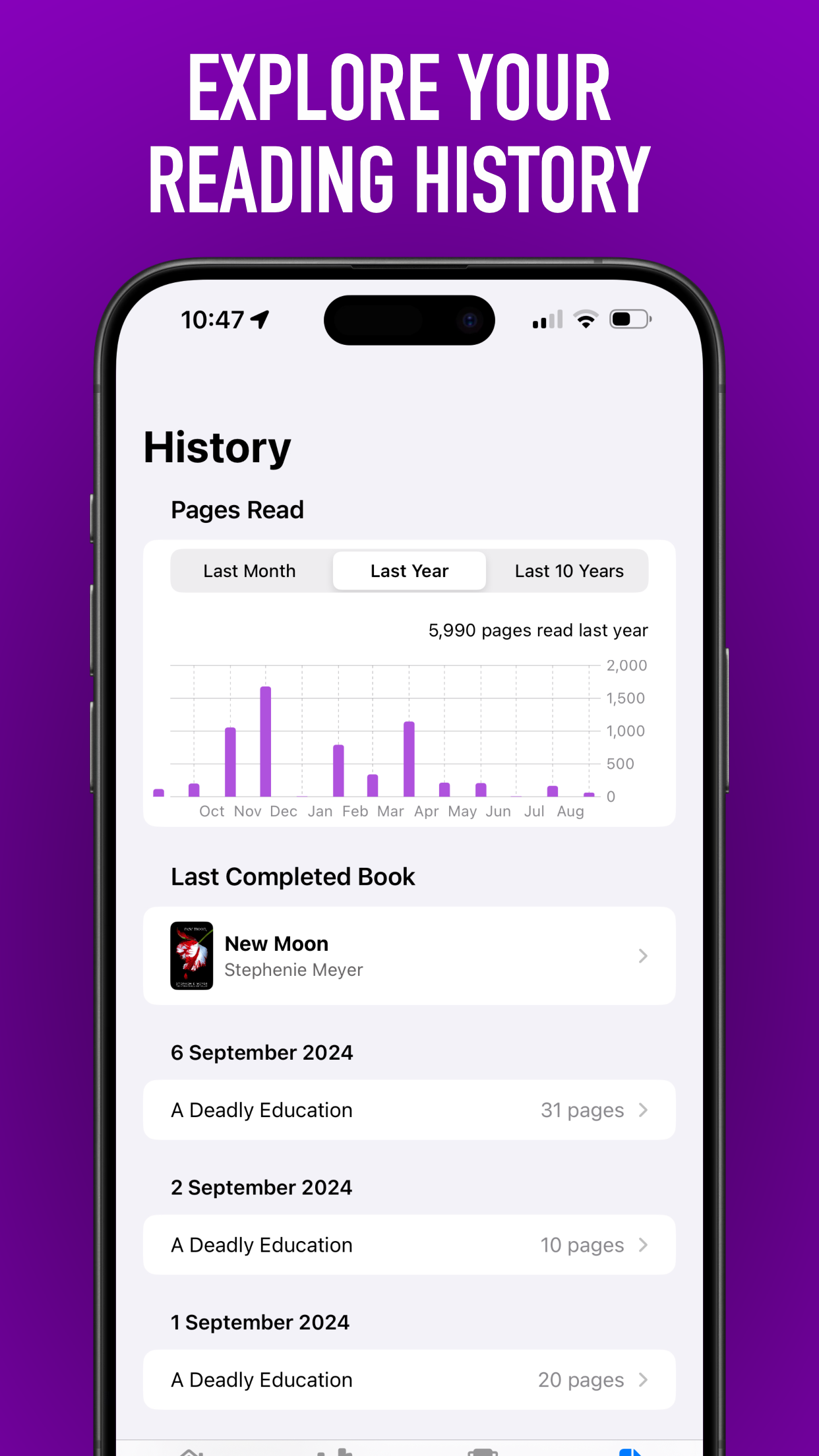 Book End: Reading Tracker