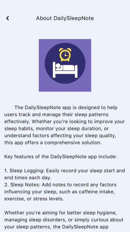 DailySleepNote screenshot-3