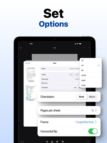 Epson Printer App iPad screenshot