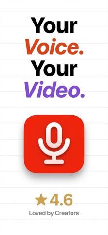 Voice Over Video: Audio Edit screenshot