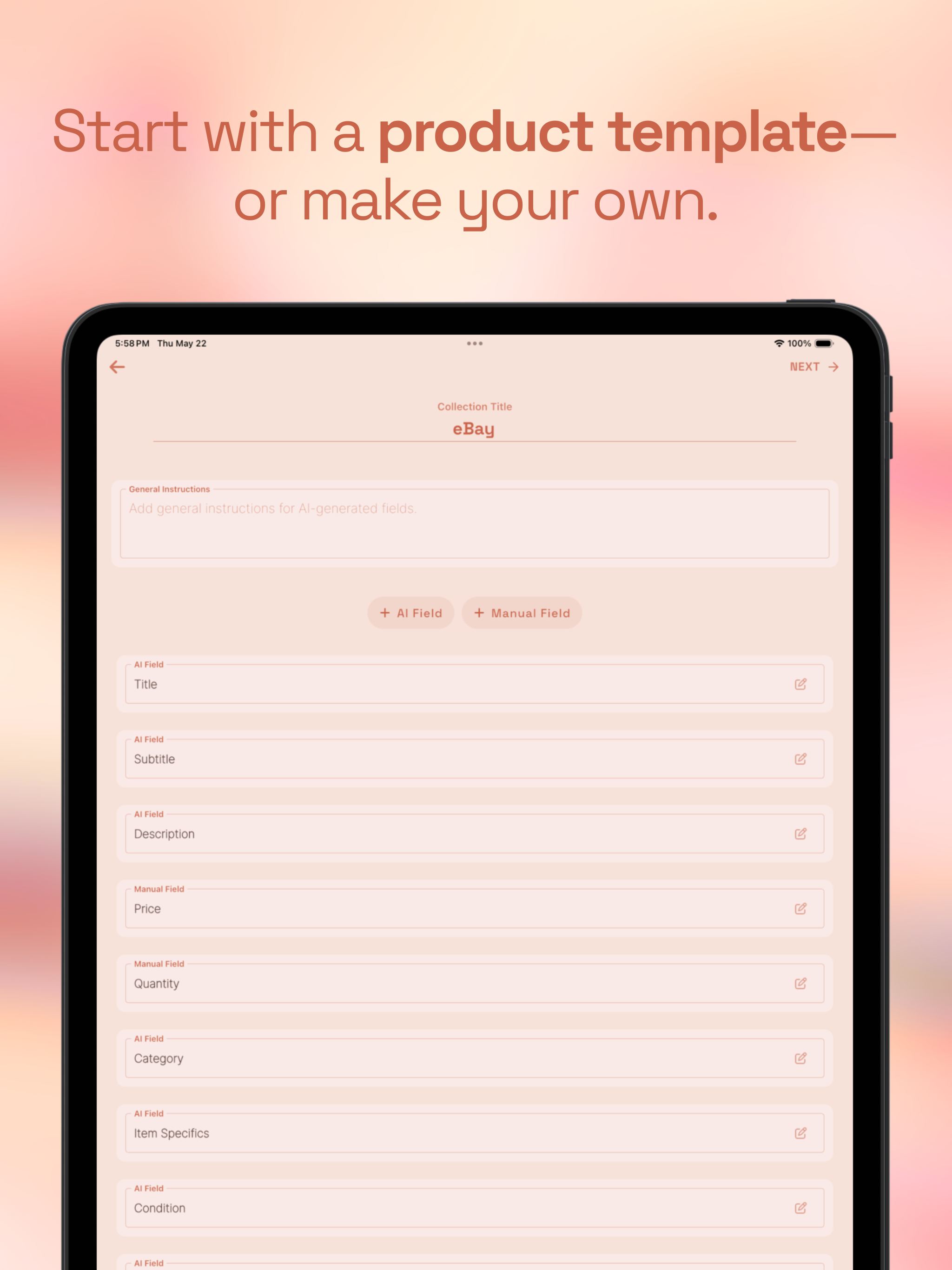 oonch: Bulk AI Product Editor