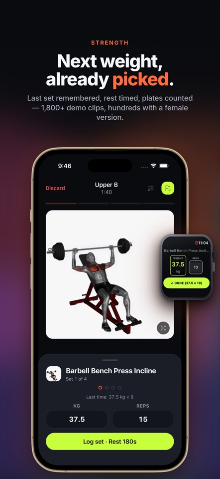 Tvara: AI Gym, Running & Food screenshot 4
