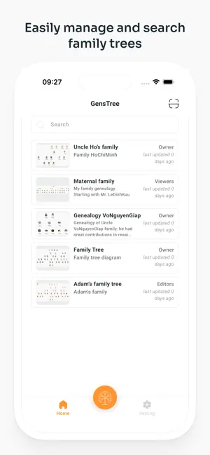 GensTree: Clan Genealogy screenshot 3