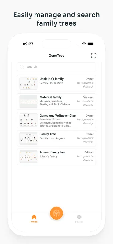 GensTree: Clan Genealogy screenshot 3 of 6