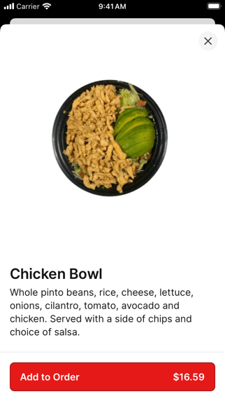 Screenshot 4 of The Taco Shop To Go App