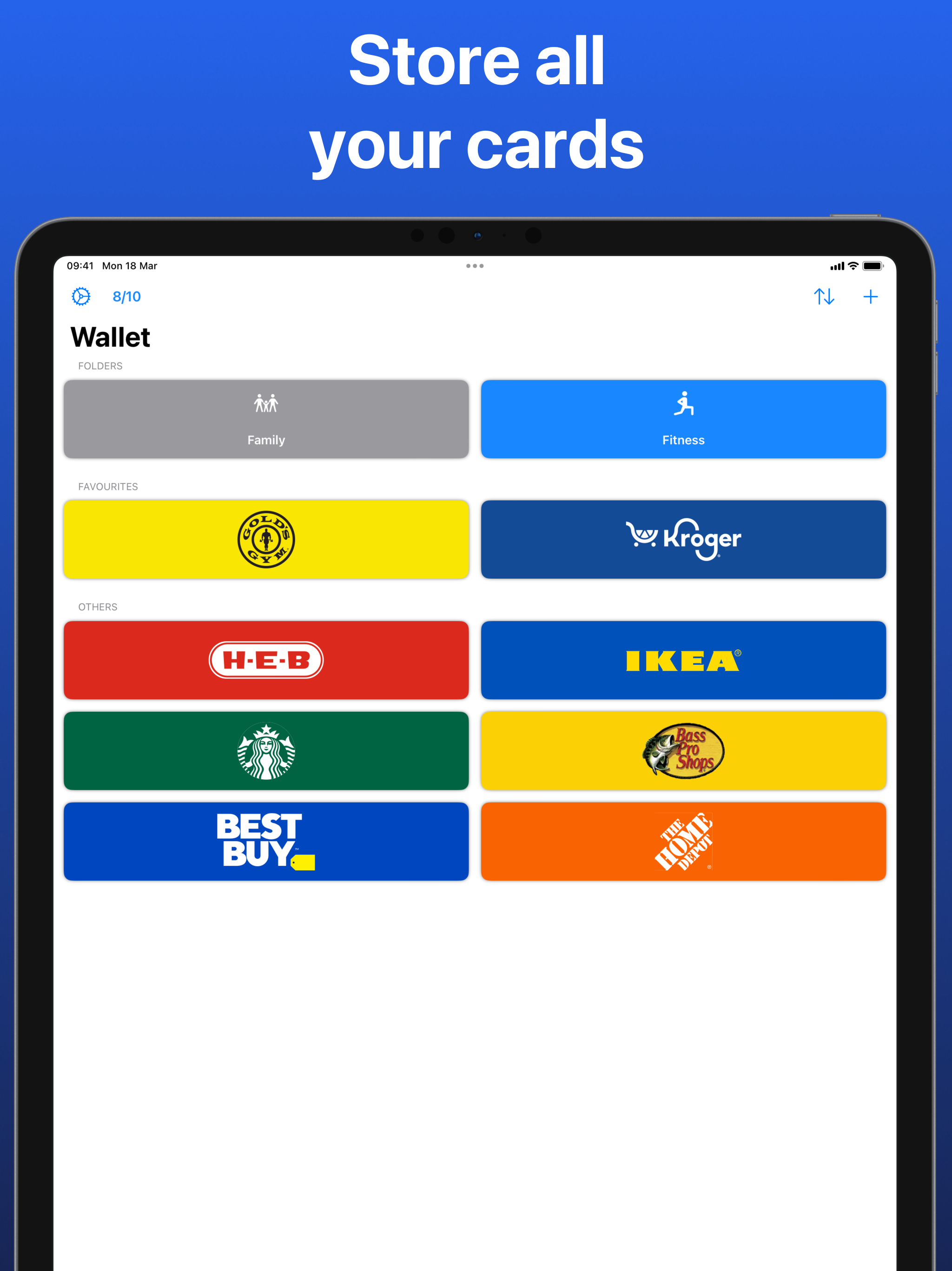 Barcodes: Cartera Tarjetas