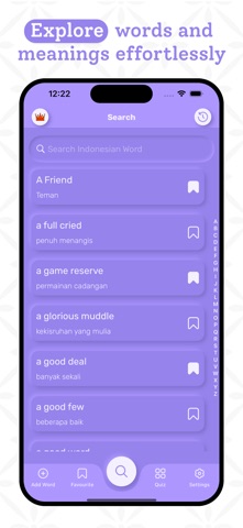 Indonesian Dictionary App Screenshot 2 of 8