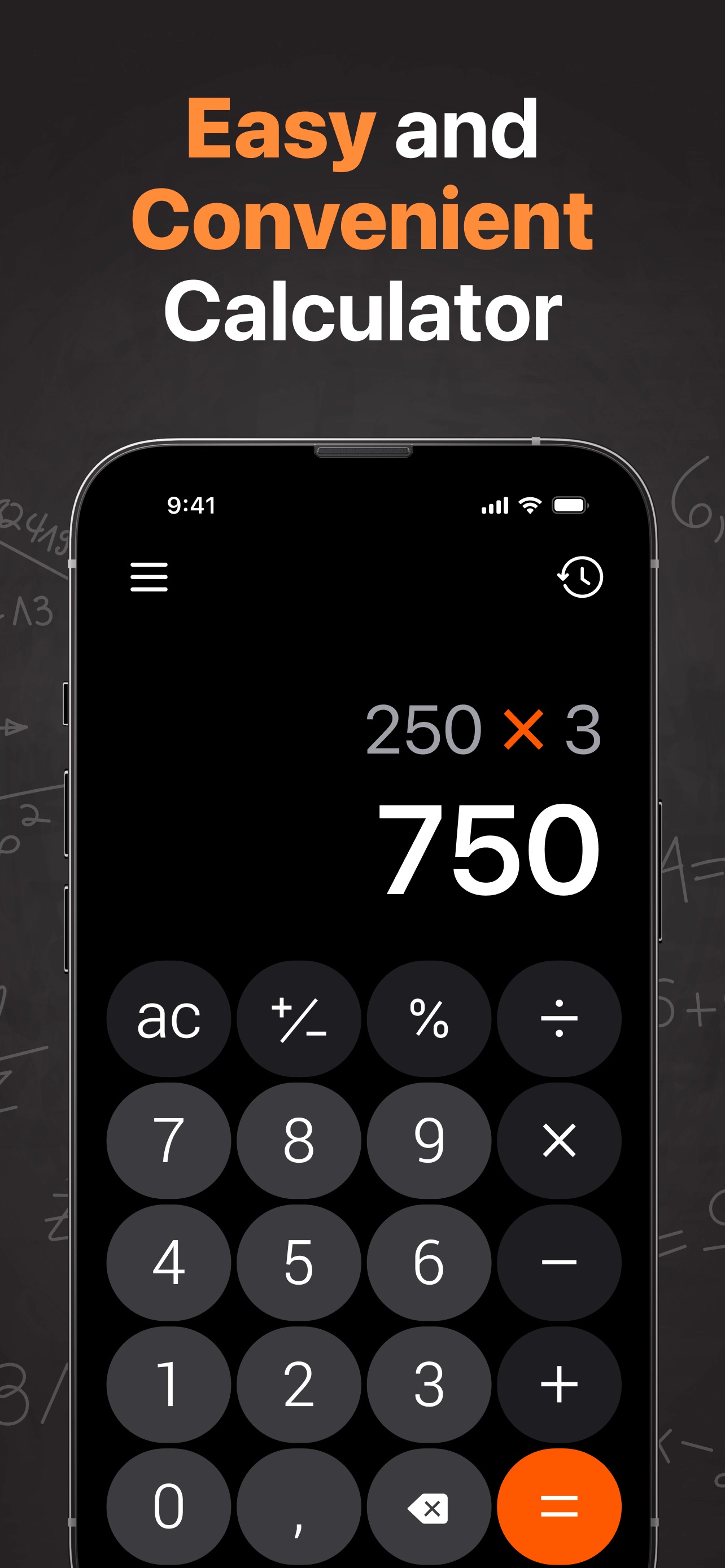 Calculator₊ 스크린샷 1