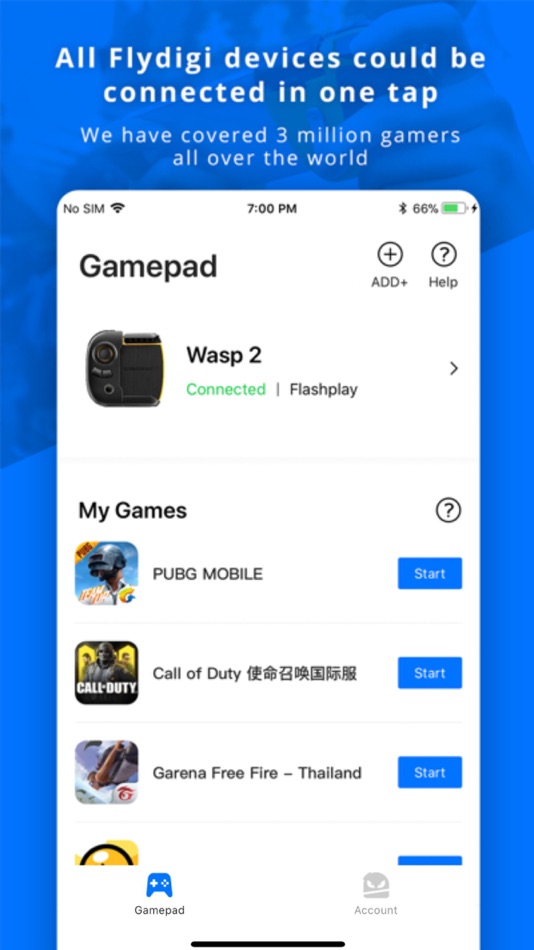 #3. Flydigi Game Center (iOS) 由: Shanghai Flydigi Electronics Tech Co., Ltd.