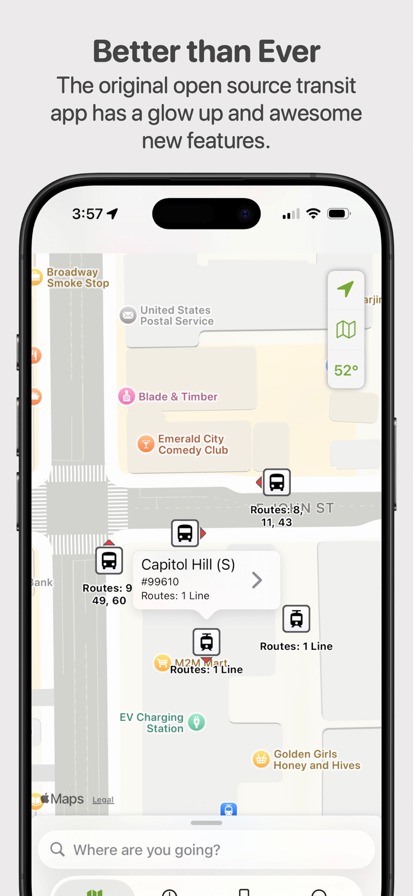 OneBusAway Screenshots