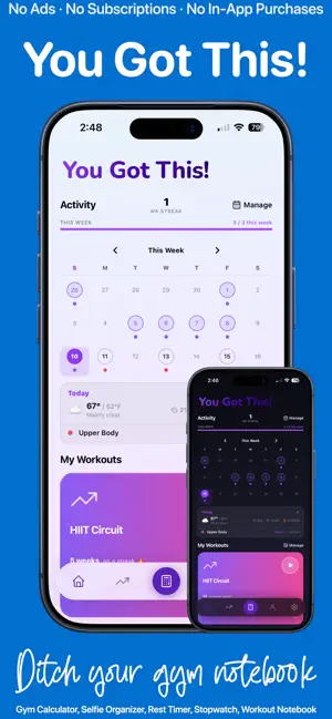 You Got This! Workout Tracker 截图