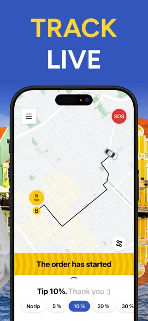 Сuracao Taxi - Kumbai App screenshot 3