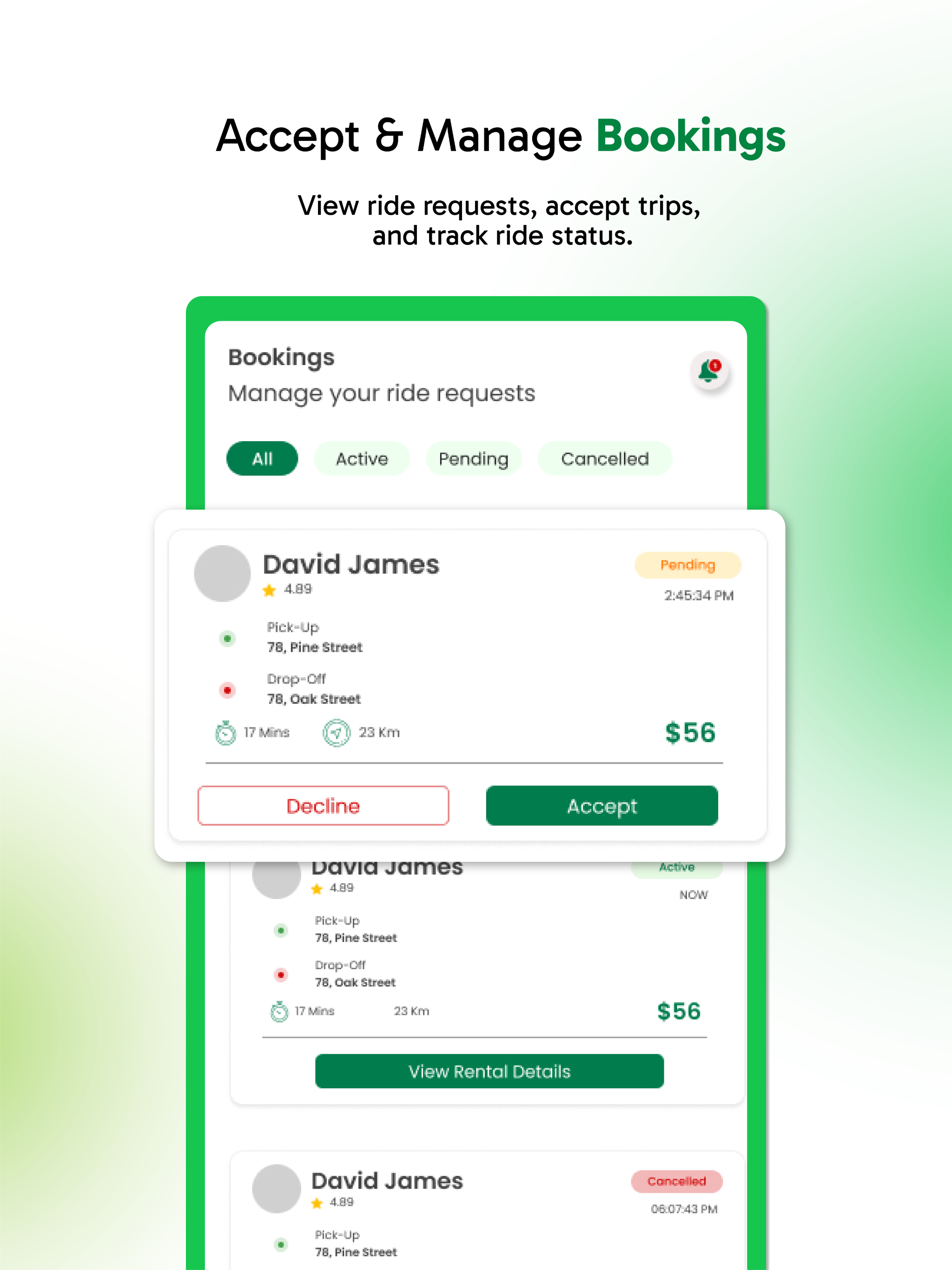 Nride Partner screenshot 8