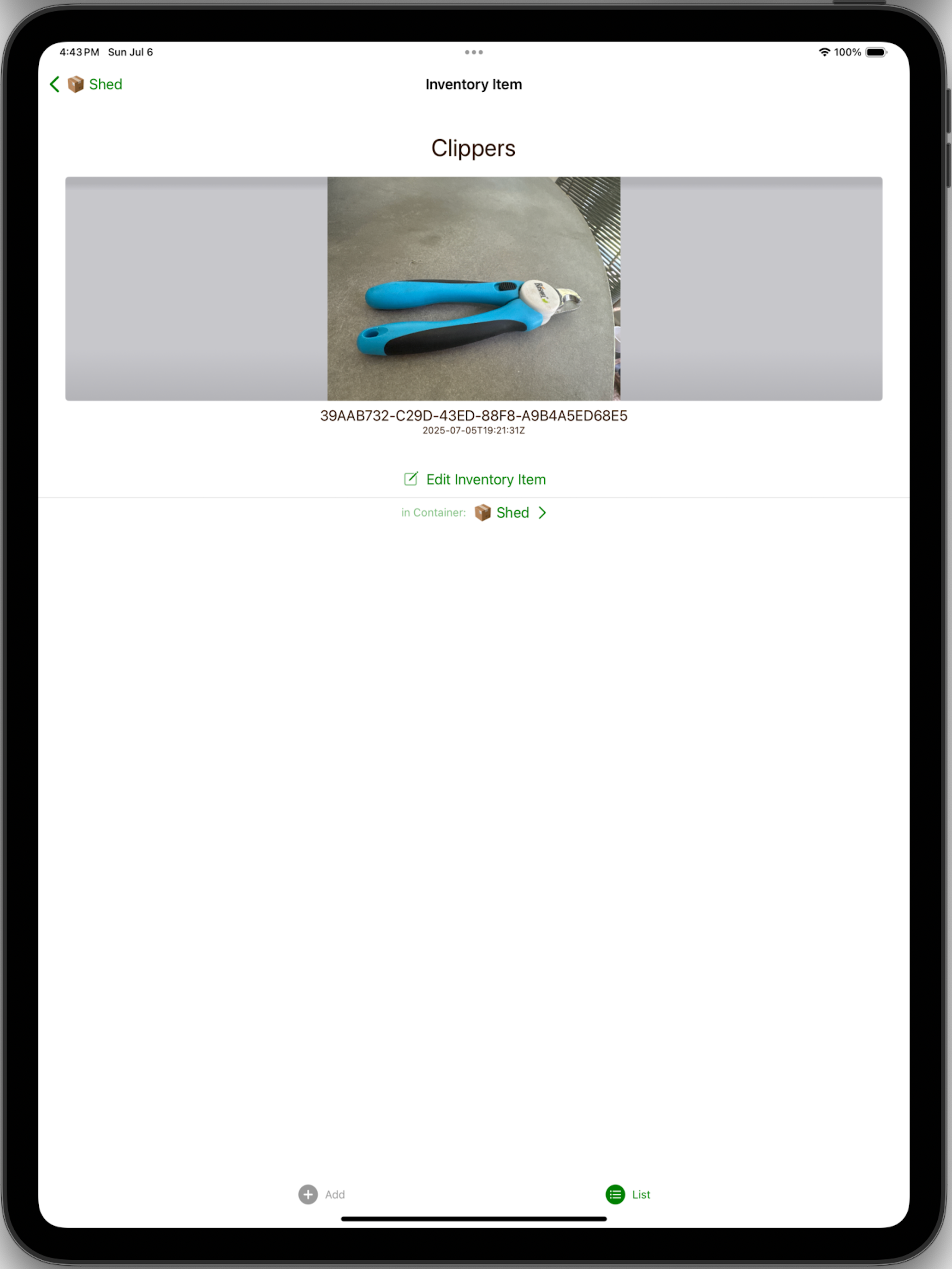 SnapPack Inventory screenshot 5