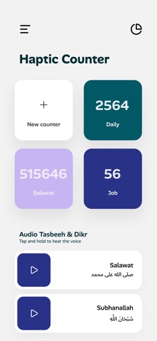 Haptic Counter: Dhikr Tracker screenshot