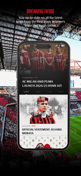 AC Milan Official Appのおすすめ画像3