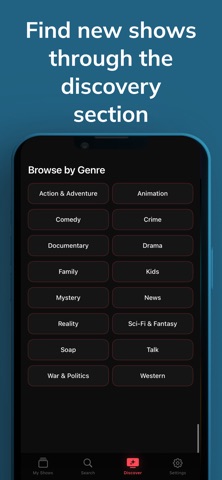Bingely - TV Show Tracker Screenshot 4 of 4