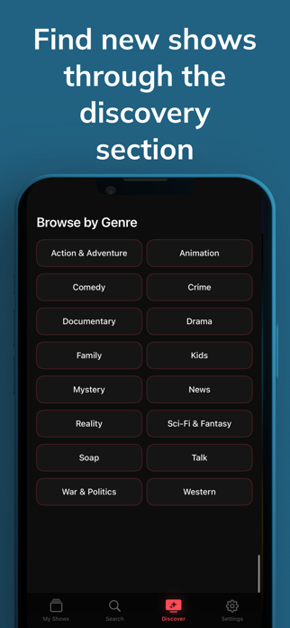 Bingely - TV Show Tracker Screenshot 4 of 4
