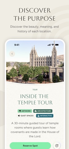Temple Square iPhone screenshot