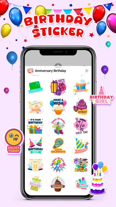 Anniversary & Birthday GIF Screenshot