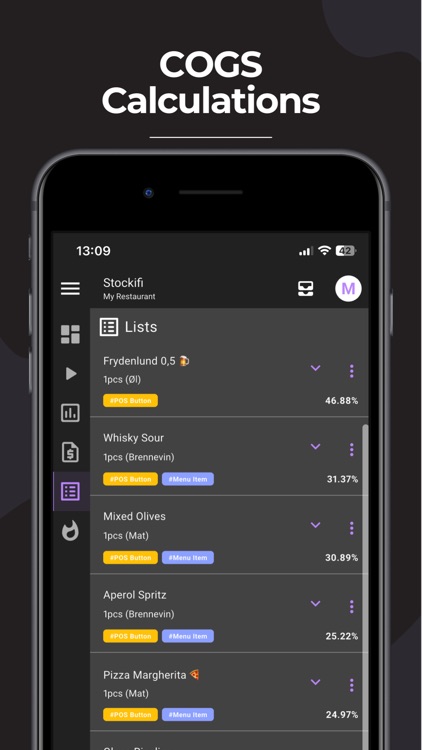 Stockifi: Better F&B Margins screenshot-4