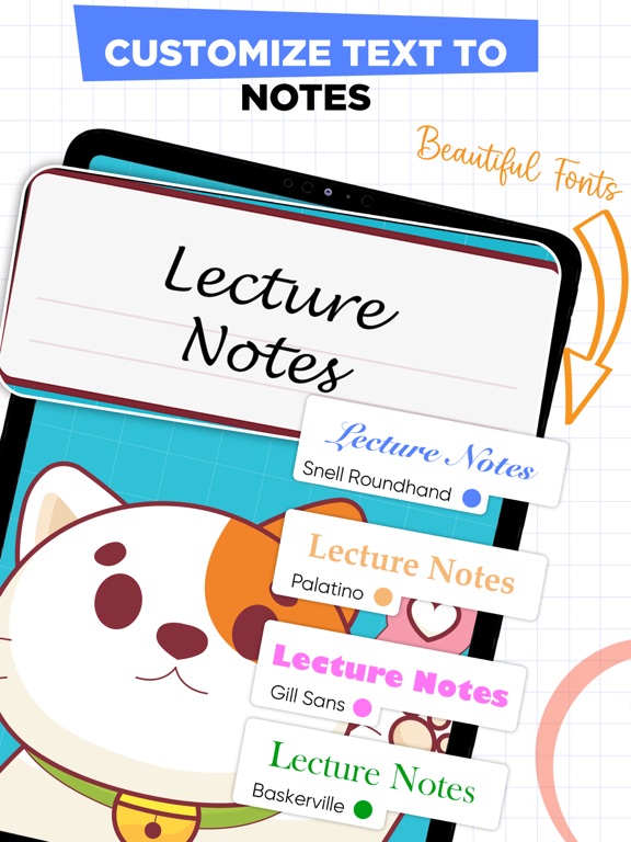 Notes: Note taking & writing iPad screenshot 4 - Productivity app