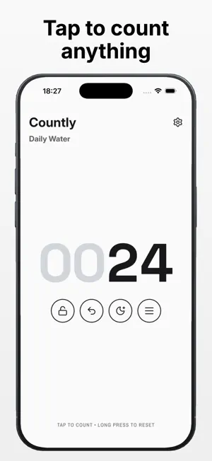 Countly: Minimalist Counter screenshot 1