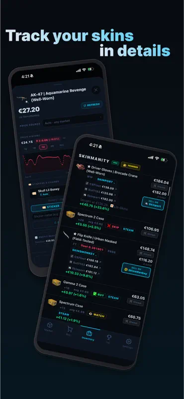 Skinmanity - CS2 Skin Tracker screenshot 6 of 9