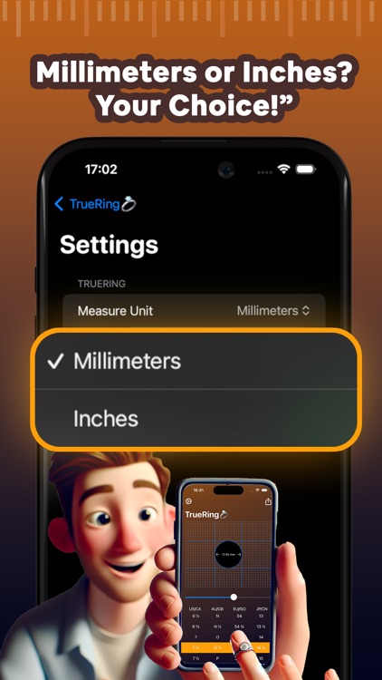 TrueRing · Ring Sizer
